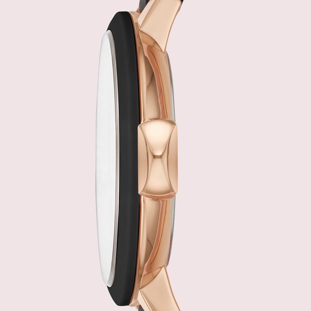 kate spade ♠️ park row flower-print silicone watch - Picture 5 of 7